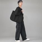 메가 빅사이즈 카고 에코백 MCE-142 블랙 BKS