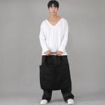 메가 빅사이즈 펜타곤 에코백 MBE-141 블랙 BKS