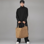 메가 빅사이즈 펜타곤 에코백 MBE-141 카멜 BKS