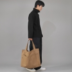 메가 빅사이즈 펜타곤 에코백 MBE-141 카멜 BKS