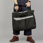 시티보이 메가빅 에코백 CBM-110 데님 블랙 BRS