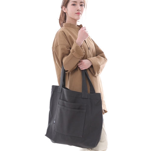 심플 빅사이즈 에코백 FLB-102 차콜