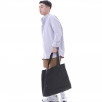 심플 빅사이즈 에코백 FLB-102 차콜