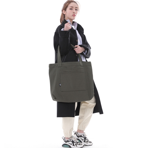 심플 빅사이즈 에코백 FLB-102 카키
