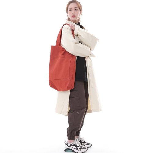 심플 쇼퍼 에코백 FLS-103 브릭