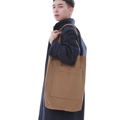 심플 쇼퍼 에코백 FLS-103 카멜
