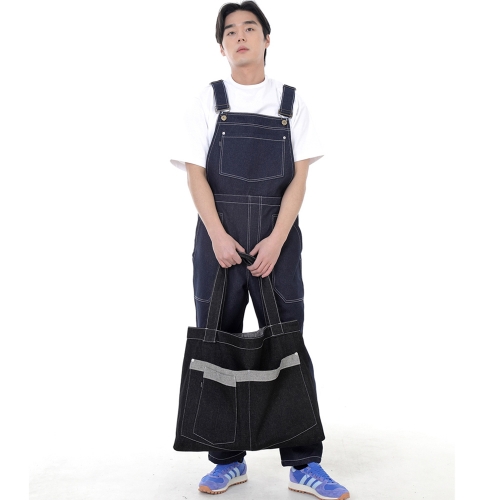 워커앤빌더 메가빅 에코백 WBM-109 데님 블랙 WHS