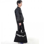 워커앤빌더 메가빅 에코백 WBM-109 데님 블랙 WHS