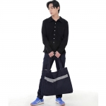 워커앤빌더 메가빅 에코백 WBM-109 데님 인디고 BRS
