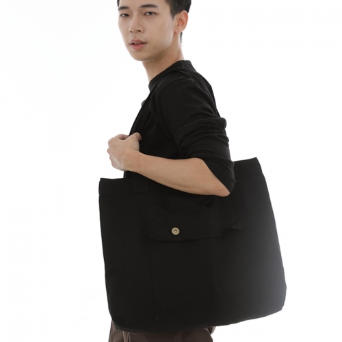 커버포켓 빅사이즈 에코백 FCP-106 블랙