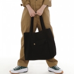 커버포켓 빅사이즈 에코백 FCP-106 블랙