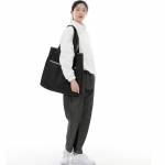 펜타곤 포켓 빅사이즈 에코백 PP-108 데님 블랙 BRS