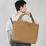 펜타곤 포켓 빅사이즈 에코백 PP-108 카멜