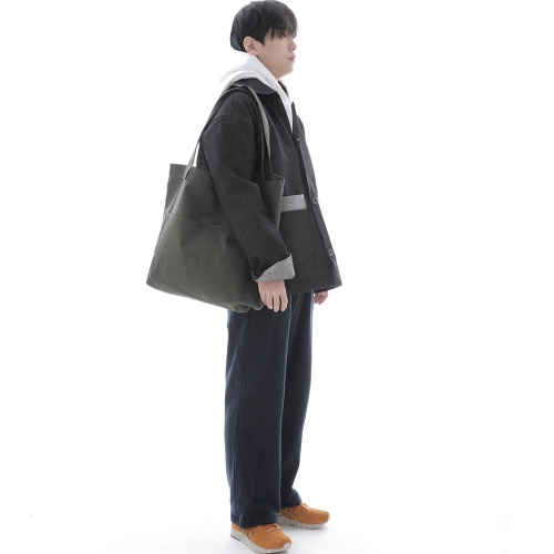 펜타곤 포켓 빅사이즈 에코백 PP-108 카키