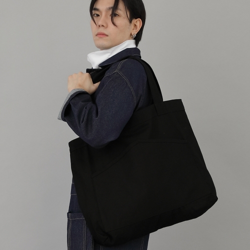 하우스포켓 빅사이즈 에코백 HP-111 블랙