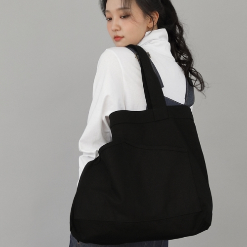 하우스포켓 빅사이즈 에코백 HP-111 블랙