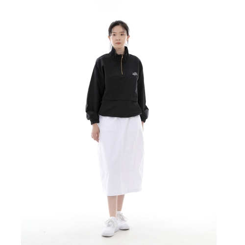 와이드돔 하프밴드 롱스커트 WDH-1303 화이트