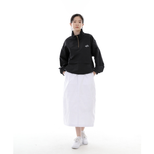 와이드돔 하프밴드 롱스커트 WDH-1303 화이트
