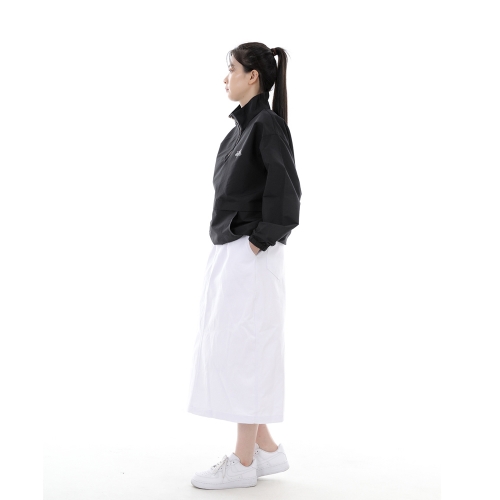 와이드돔 하프밴드 롱스커트 WDH-1303 화이트
