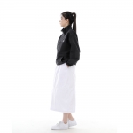 와이드돔 하프밴드 롱스커트 WDH-1303 화이트