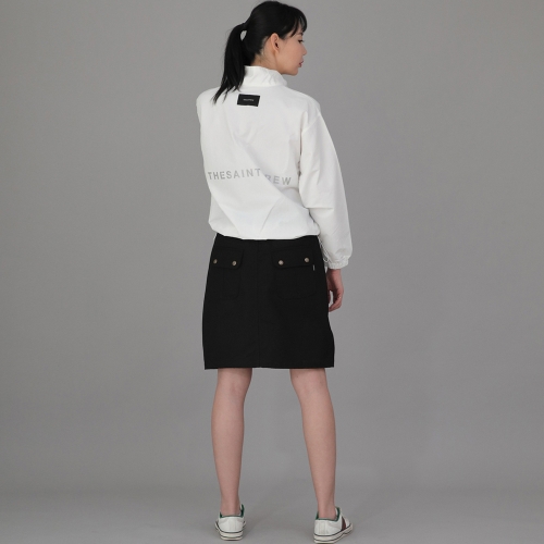 프런트앤백 커버포켓 밴딩스커트 FCM-1307 블랙