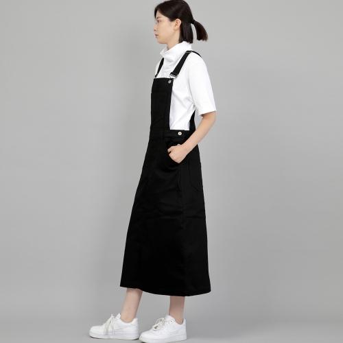 와이드돔 오버롤스커트 WDS-611 블랙