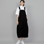 와이드돔 오버롤스커트 WDS-611 블랙