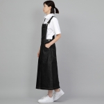 와이드돔 오버롤스커트 WDS-611 데님 블랙 BRS