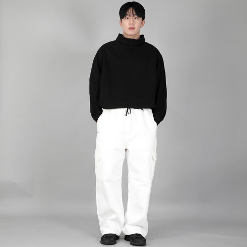 리벳픽스 EX 와이드 카고팬츠 REC-360 화이트