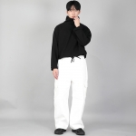 리벳픽스 EX 와이드 카고팬츠 REC-360 화이트