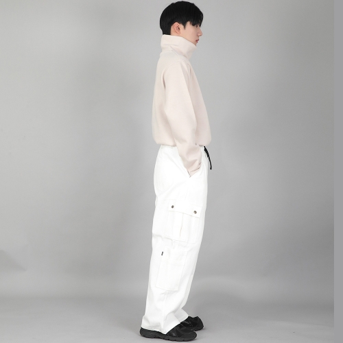 더블카고 스트링 조거팬츠 DCJ-338 화이트