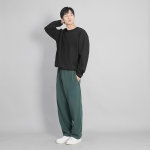 와이드 무지 트레이닝 팬츠 SWP-372 다크그린