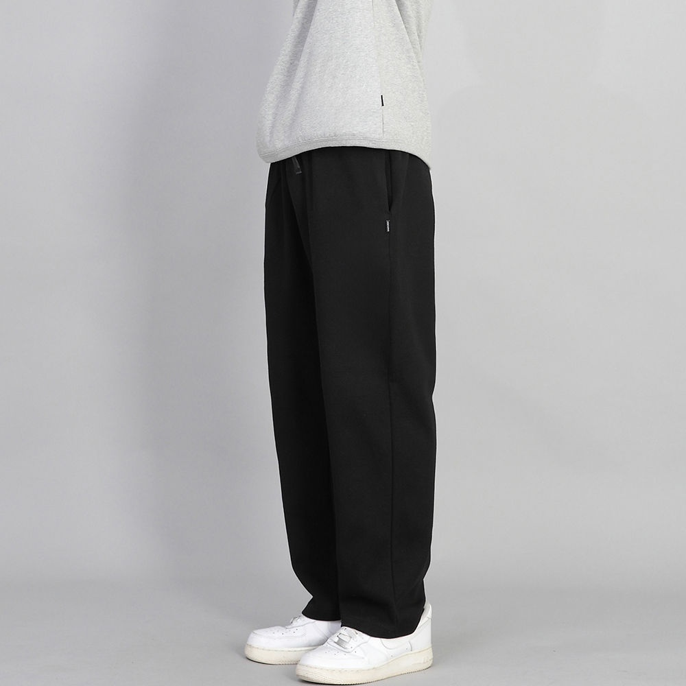 와이드 무지 트레이닝 팬츠 SWP-372 블랙