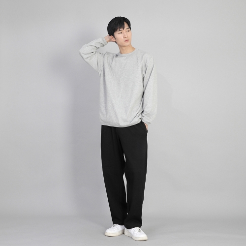 와이드 무지 트레이닝 팬츠 SWP-372 블랙