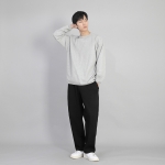 와이드 무지 트레이닝 팬츠 SWP-372 블랙