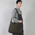 라운드 볼륨 펜타곤포켓 크로스 에코백 RVP-150 카키
