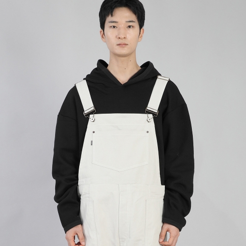 미니멀 오버핏 후드티 MOH-867 블랙