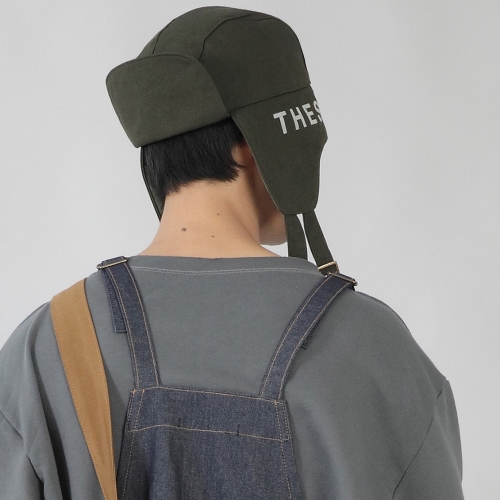 더블스트랩 패딩 로고 트루퍼햇 DSP-1503 카키