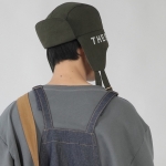 더블스트랩 패딩 로고 트루퍼햇 DSP-1503 카키
