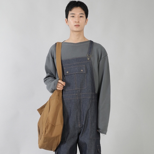 버클스크랩 카고 메일 크로스 에코백 BCM-158 카멜