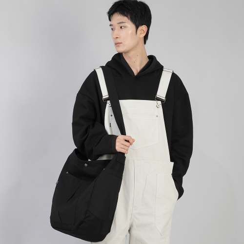 버클스크랩 카고 메일 크로스 에코백 BCM-158 블랙