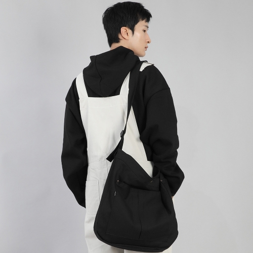 버클스크랩 카고 메일 크로스 에코백 BCM-158 블랙