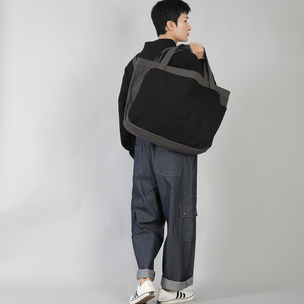 자이언트 벌크 에코백 GBE-156 차콜블랙