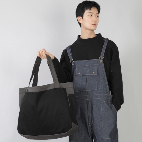자이언트 벌크 에코백 GBE-156 차콜블랙