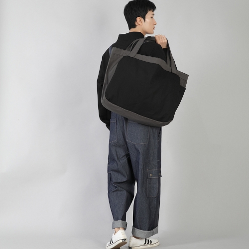 자이언트 벌크 에코백 GBE-156 차콜블랙