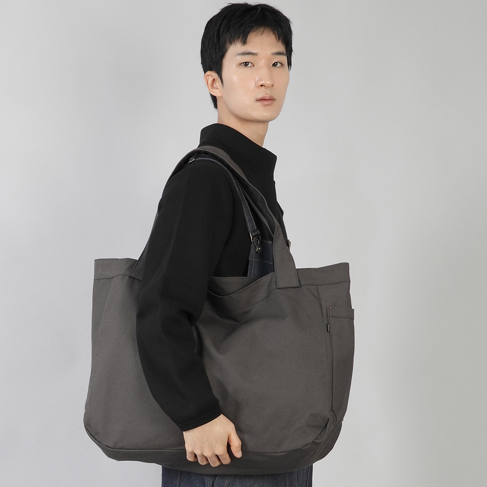 자이언트 벌크 에코백 GBE-156 차콜