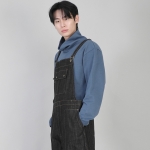 무지 폴라넥 긴팔티셔츠 PPL-884 이집션 블루