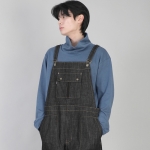 무지 폴라넥 긴팔티셔츠 PPL-884 이집션 블루