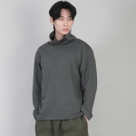 무지 폴라넥 긴팔티셔츠 PPL-884 슬레이트 그레이