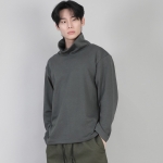 무지 폴라넥 긴팔티셔츠 PPL-884 슬레이트 그레이